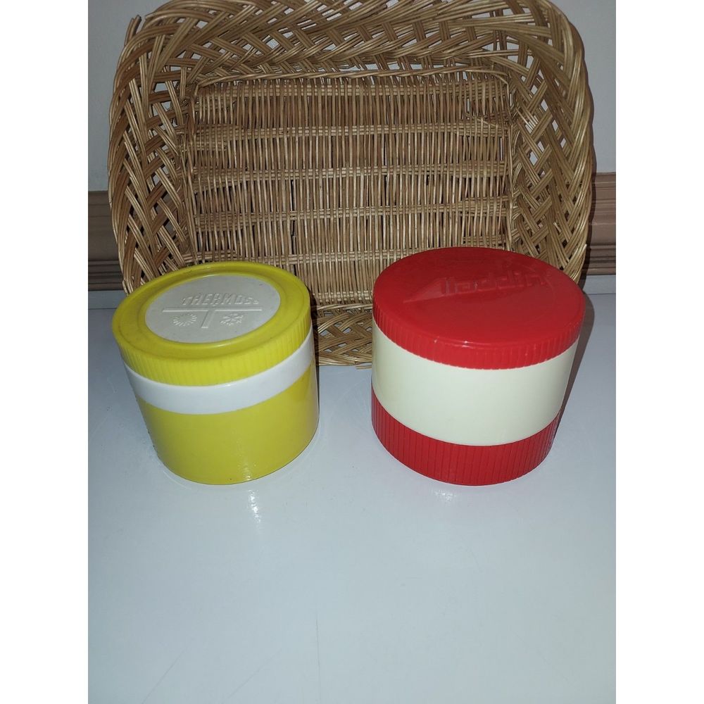 Vintage Thermos King Seeley and Aladdin Insulated Food Soup Jar Containers